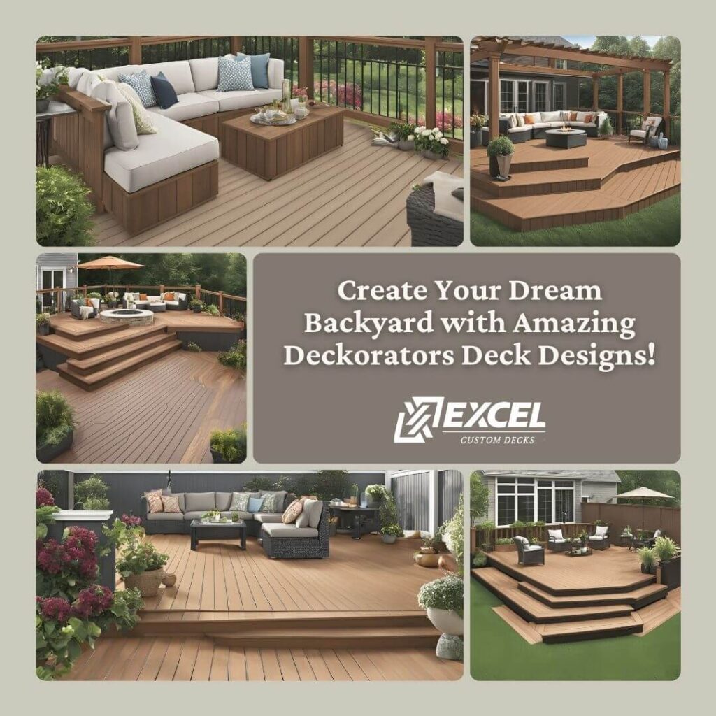 Upgrade Your Backyard with These Deckorators Deck Design | Excel Custom ...